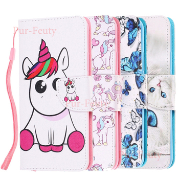 Case For Huawei P20 Pro Global CLT-L29 CLT-AL00 Unicorn Cases For Huawei P2 0 Pro CLT L29 AL00 Fashion Cartoon Wallet Cover Bag